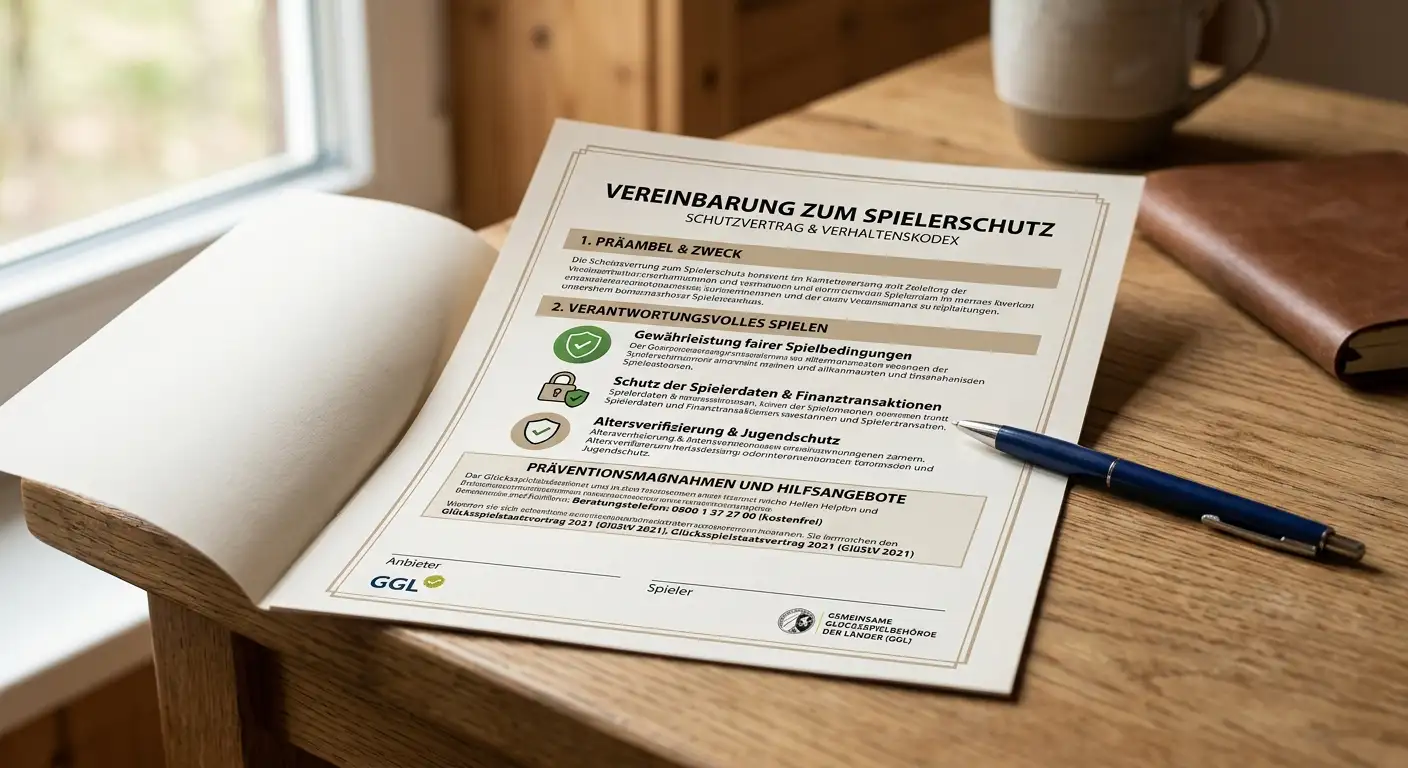 Spielerschutzrechte GGL-lizenzierter Anbieter LUGAS OASIS Panic Button Handball Wetten