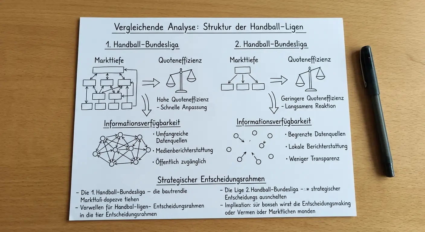 Vergleich Handball 2. Bundesliga vs. HBL für Kombiwetten — Markttiefe und Value-Potenzial