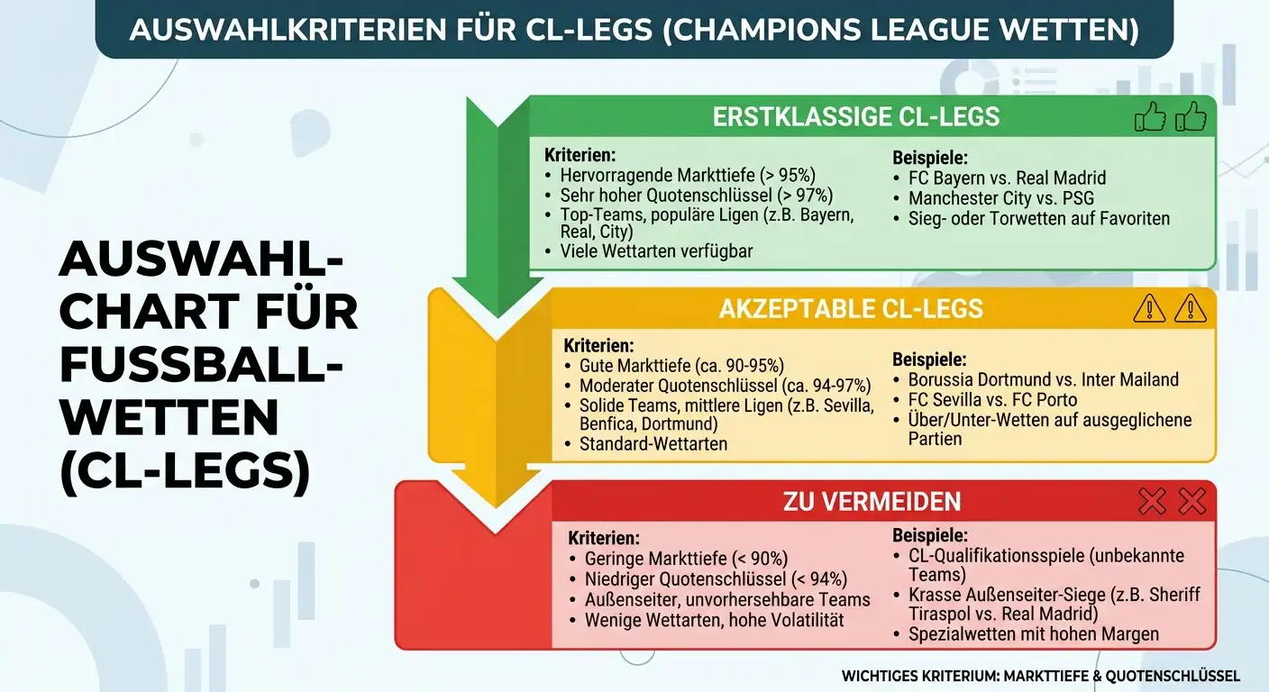 Auswahlkriterien für EHF-Champions-League-Spiele als Kombiwetten-Legs — Markttiefe und Quotenschlüssel