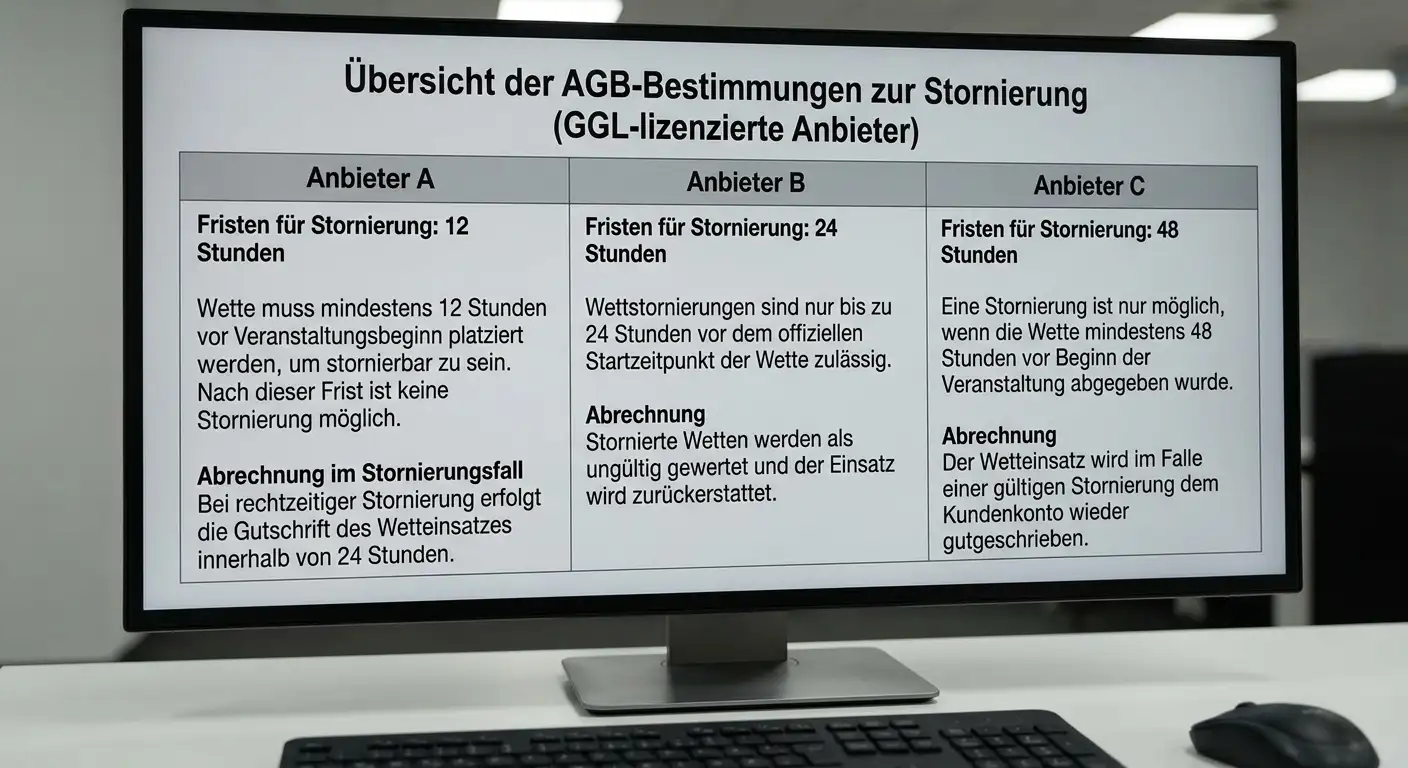 Unterschiedliche Void-Regeln verschiedener GGL-lizenzierter Buchmacher bei Handball-Kombiwetten