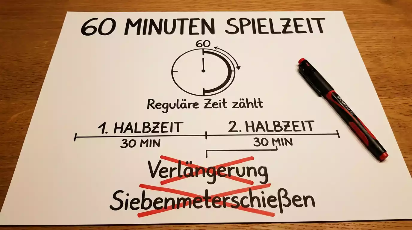 Die 60-Minuten-Regel bei Handball Kombiwetten: Reguläre Spielzeit entscheidet, nicht Verlängerung oder Siebenmeterschießen