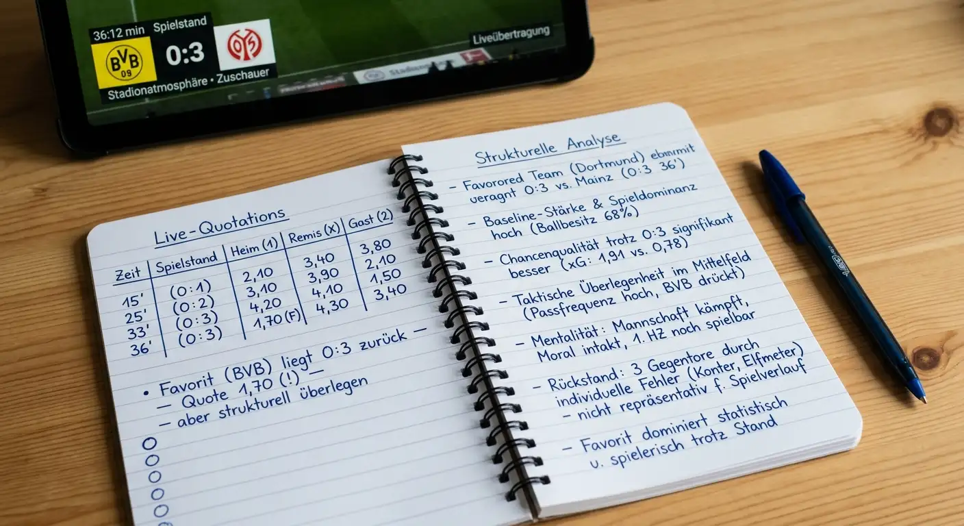 Handball Live-Kombi-Strategie: Wann ein Live-Leg nach frühem Rückstand des Favoriten echten Wert bietet