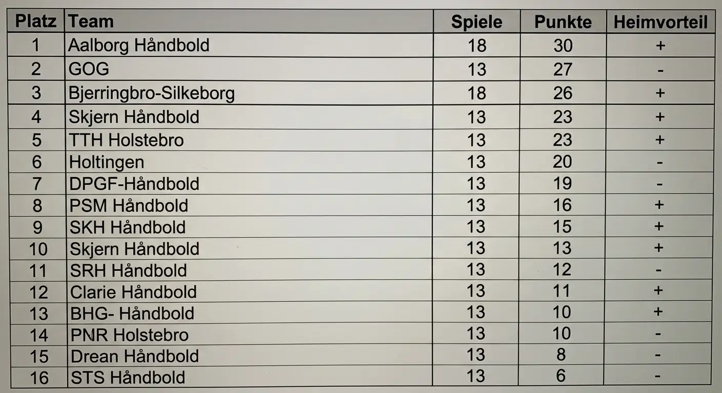 Håndboldligaen als Kombiwetten-Markt — Charakteristika, Ligastruktur und beste Tipps für Dreileger-Kombis