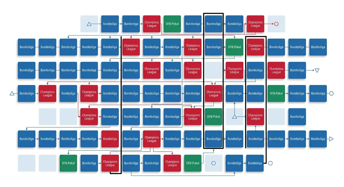 Handball Spielplan Dichte Wettmarkt: Mehrfachbelastung und Kombiwetten-Chancen im Überblick