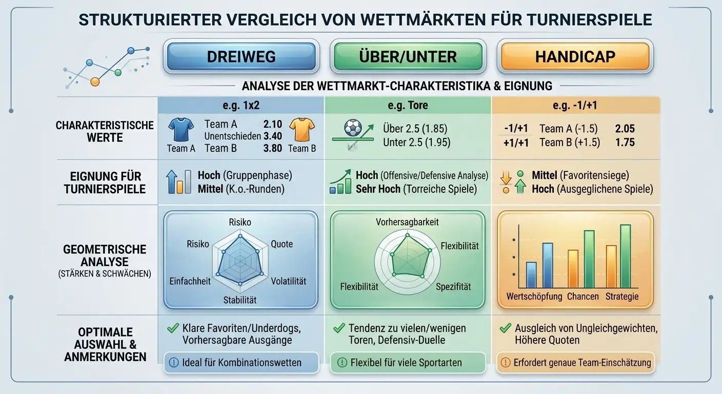 Beste Wettmärkte für Handball-WM und EM Kombiwetten — Dreiweg, Über/Unter und Handicap im Vergleich
