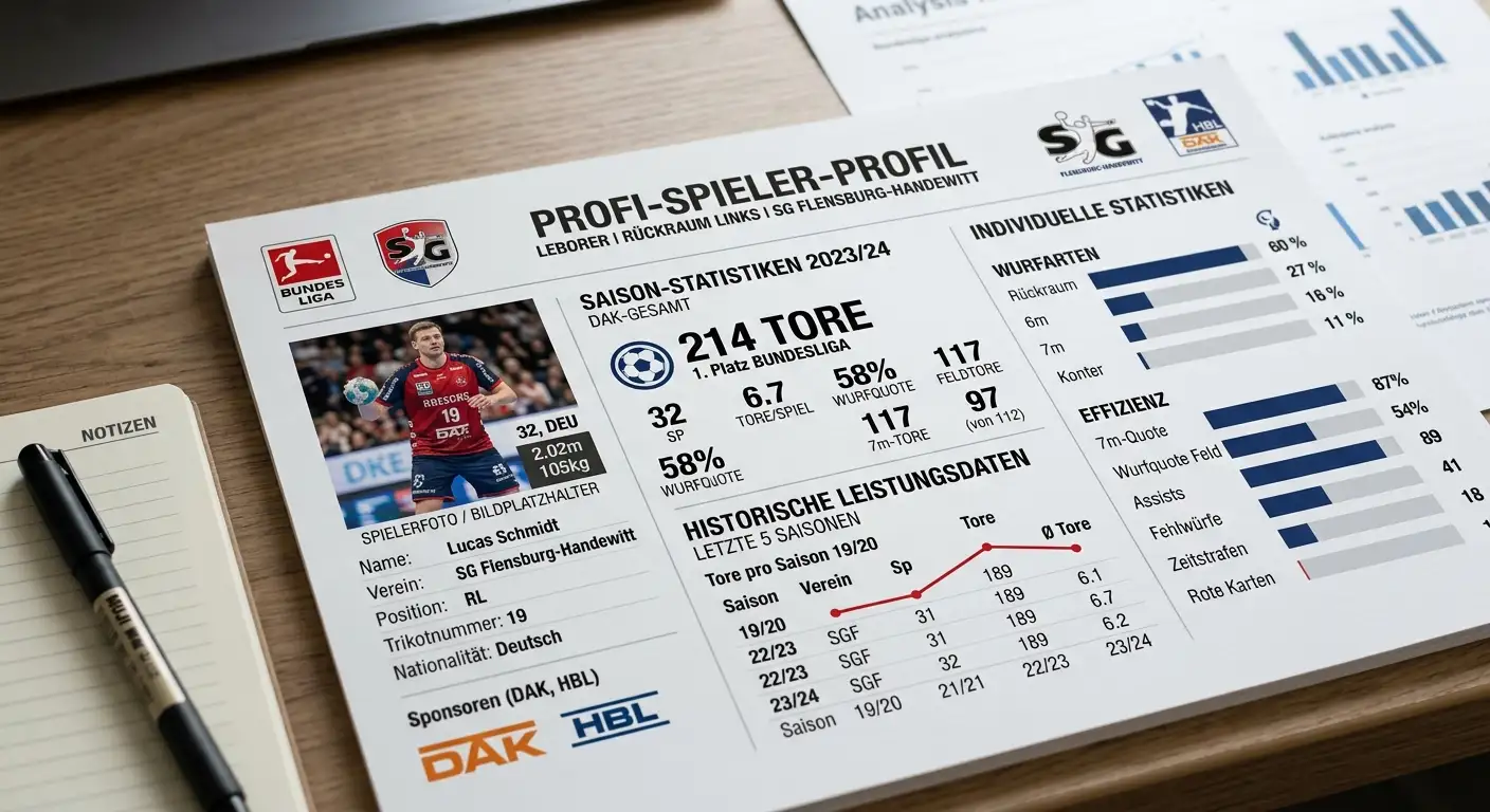Handball Player Props Kombiwetten Torschützen Spielerwette Bundesliga EHF