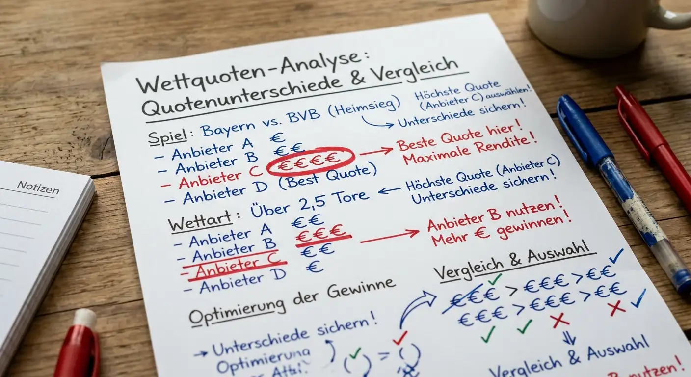 Buchmacher-Marge Handball Kombiwetten — Berechnung wie Marge Gesamtquote bei Dreileger und Fünfer drückt