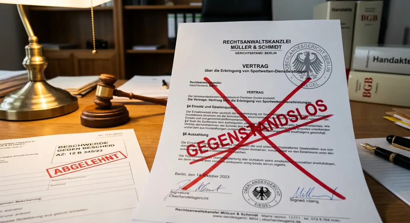 Rechtliche Risiken Schwarzmarkt Sportwetten: Keine Klagemöglichkeit bei Auszahlungsverweigerung illegaler Buchmacher